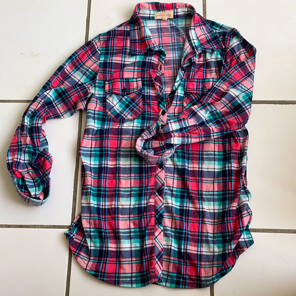 Plaid shirt!